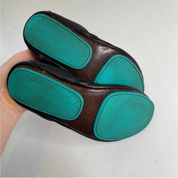Tieks Ballet Flat Shoes Black Size 7 - Picture 6 of 8